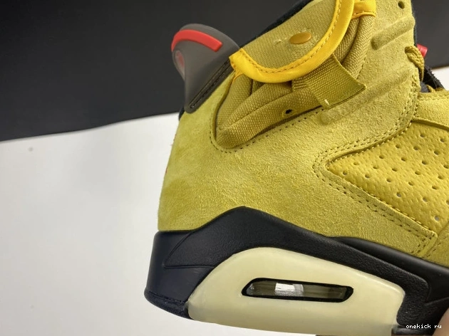 Rep Onekick JORDAN 6 X YELLOW SCOTT TRAVIS AIR CN1084-300 0602